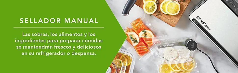 Accesorio para sellar manualmente con la envasadora foodsaver vs3190x