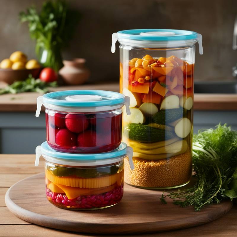 Envasar alimentos en botes de cristal